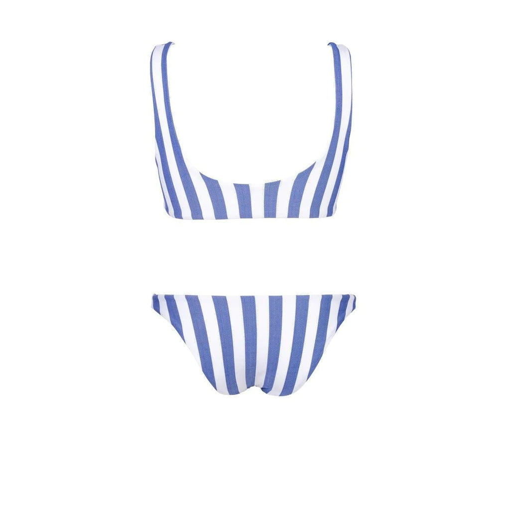Braguita de bikini Runner - Rayas azules - Robin Collection -La Bradery