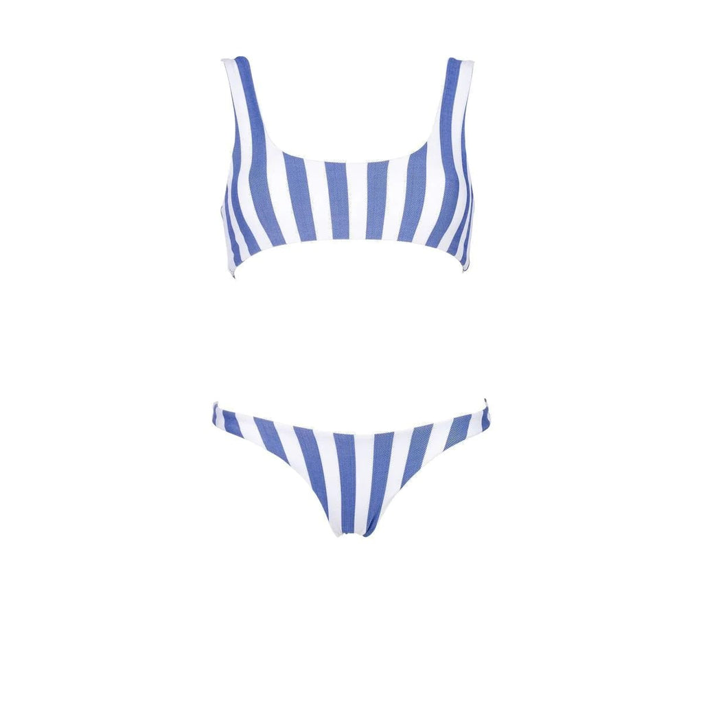 Braguita de bikini Runner - Rayas azules - Robin Collection -La Bradery