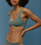 Bas De Bikini Runner Té - Vert - Robin Collection - The Bradery