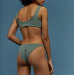Bas De Bikini Runner Té - Vert - Robin Collection - The Bradery