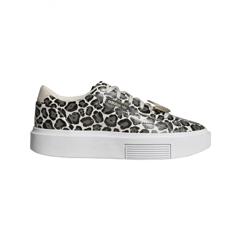 Basket Adidas Originals Adidas Sleek Super - Noir - Femme CHAUSSURE Adidas