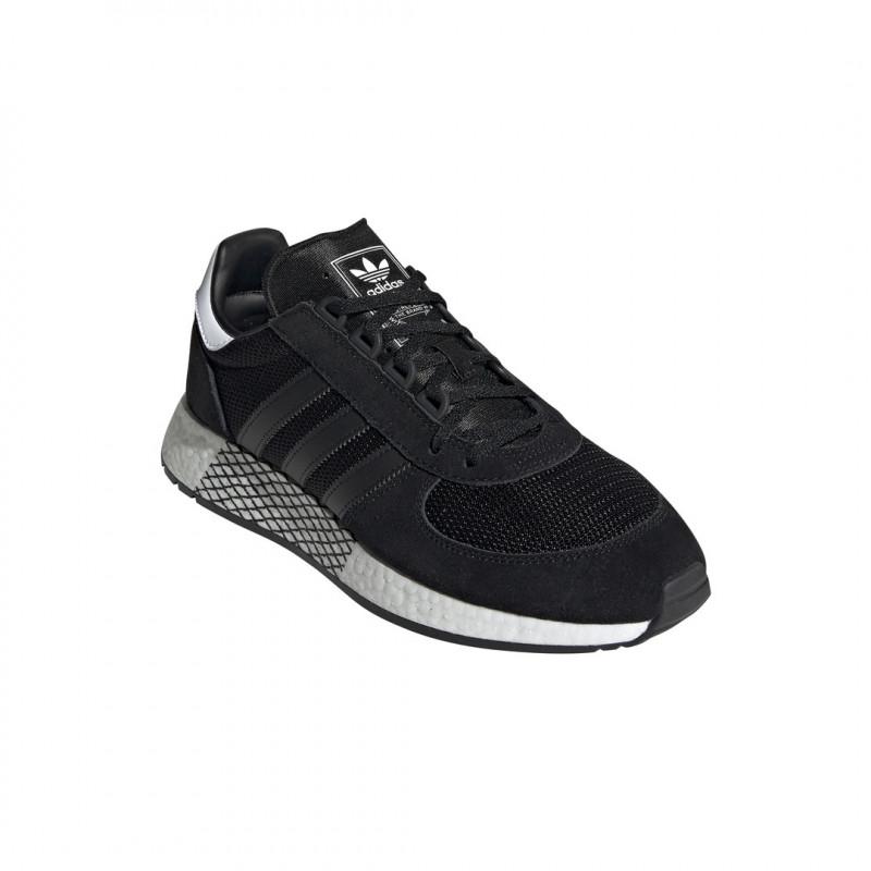Adidas Originals Marathon Tech Sneaker - Black - Men - Adidas - The Bradery