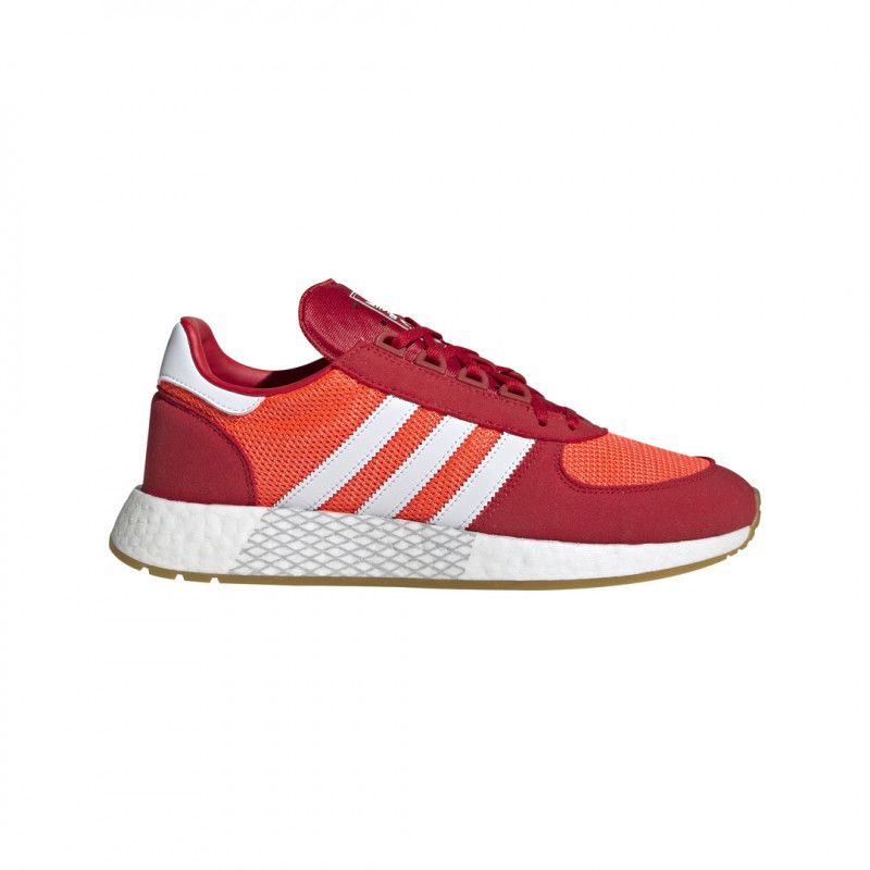 Adidas Originals Marathon Tech Sneaker - Red - Adidas2 - The Bradery