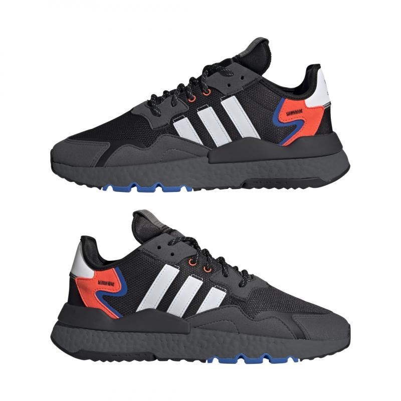 Zapatillas Adidas Originals Nite Jogger - Negro - Hombre ZAPATOS Adidas