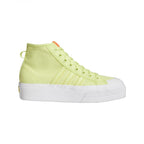 Basket Adidas Originals Nizza Platform Mid - Jaune - Femme CHAUSSURE Adidas