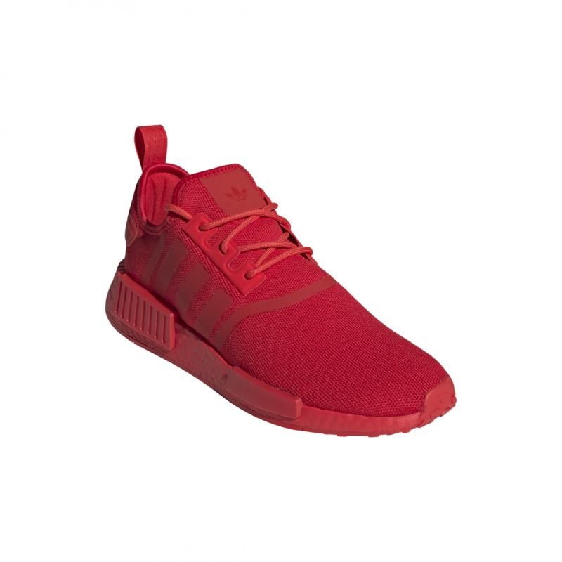 Adidas Originals Nmd R1 Primeblue Sneaker - Red - Men - Adidas - The Bradery