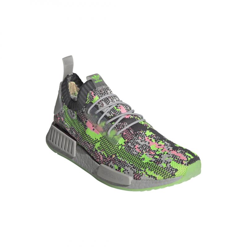 Zapatilla Adidas Originals Nmd R1 Primeknit - Antracita - Hombre ZAPATOS Adidas