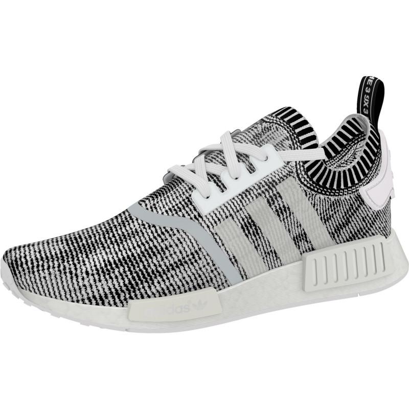 Zapatilla Adidas Originals Nmd R1 Primeknit - Gris - Hombre ZAPATOS Adidas
