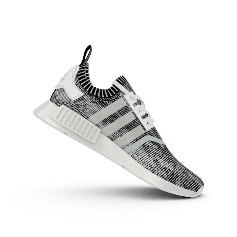 Zapatilla Adidas Originals Nmd R1 Primeknit - Gris - Hombre ZAPATOS Adidas