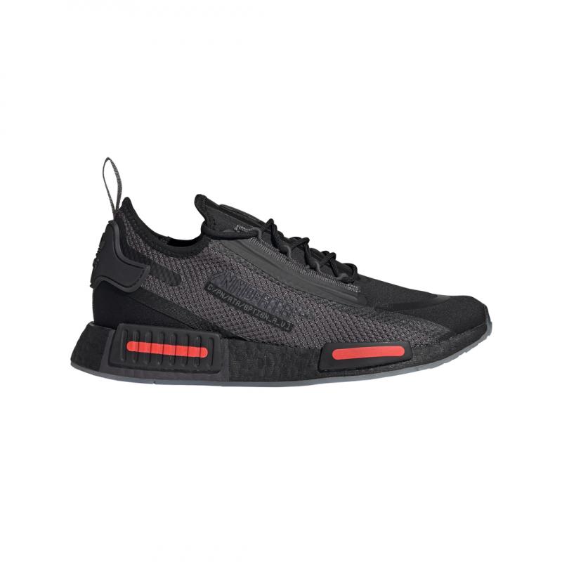 Adidas Originals Nmd R1 Spectoo Sneaker - Black - Men - Adidas - The Bradery