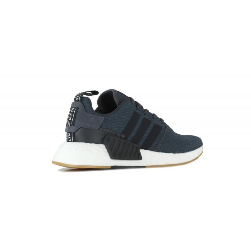 Adidas Originals Nmd R2 Zapatillas Negro / Blanco / Amarillo - Zapatillas - Adidas1 - The Bradery