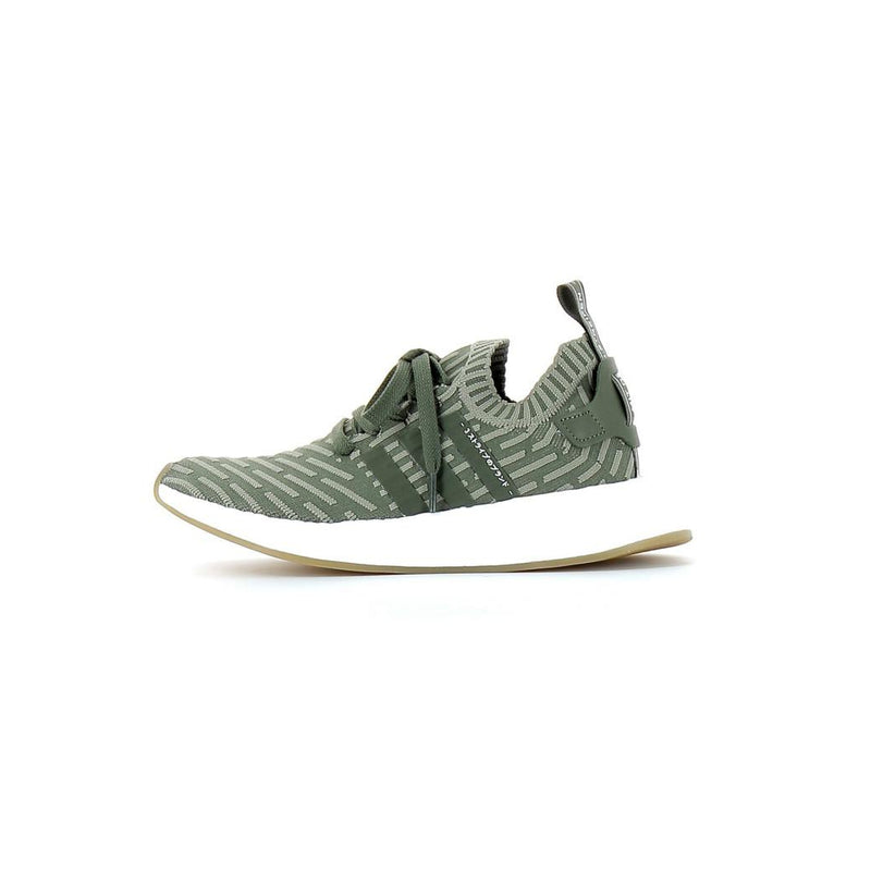 Adidas Originals Nmd R2 Primeknit Verde / Blanco Zapatillas - Zapatillas - Adidas1 - The Bradery