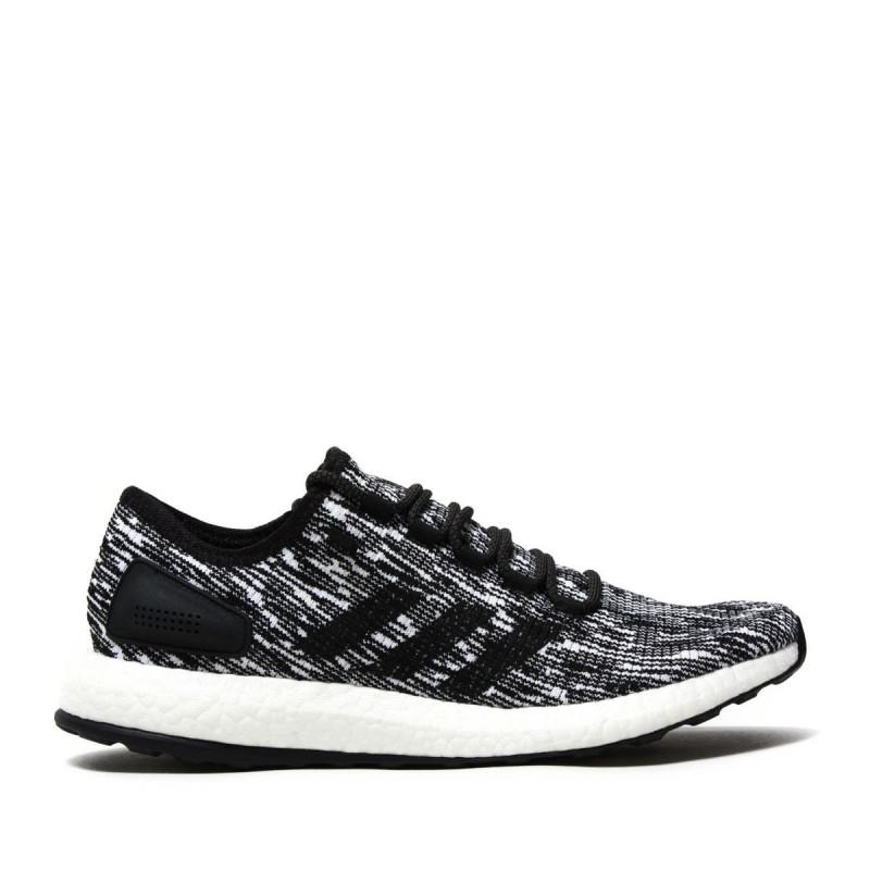 Adidas Originals Pure Boost Sneaker - Black - Men - Adidas - The Bradery