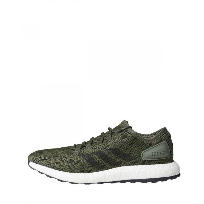Zapatillas Adidas Originals Pure Boost - Verde - Hombre - Adidas - The Bradery