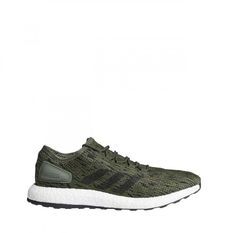 Zapatillas Adidas Originals Pure Boost - Verde - Hombre - Adidas - The Bradery