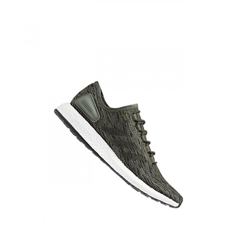 Zapatillas Adidas Originals Pure Boost - Verde - Hombre - Adidas - The Bradery