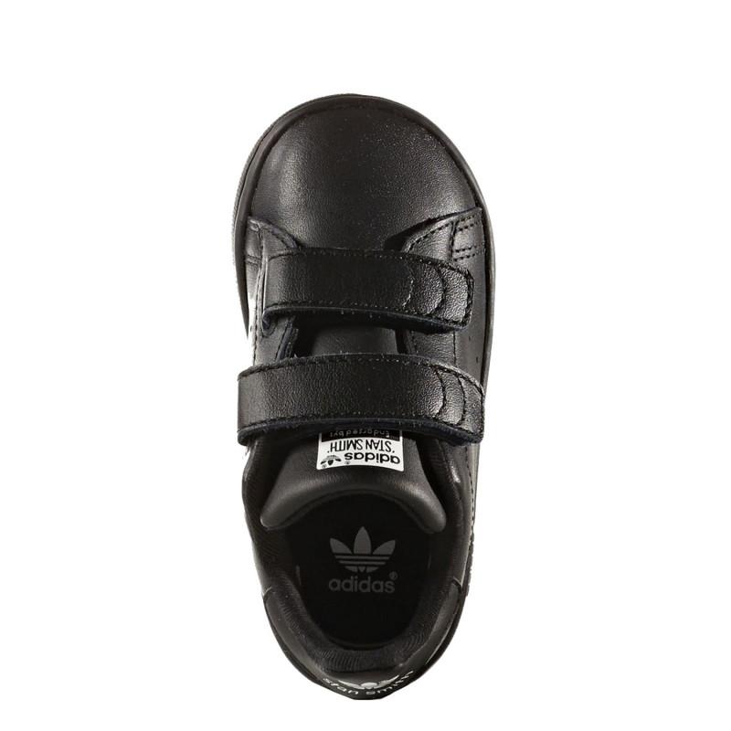 Adidas Originals Stan Smith Bã©Bã© Basket - Black - Child Adidas SHOES