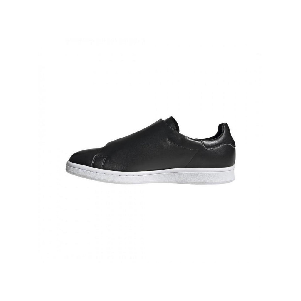 Adidas Originals Stan Smith Buckle Sneaker - Black - Mixed Adidas Mixed Sneakers