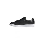 Adidas Originals Stan Smith Buckle Sneaker - Black - Mixed Adidas Mixed Sneakers