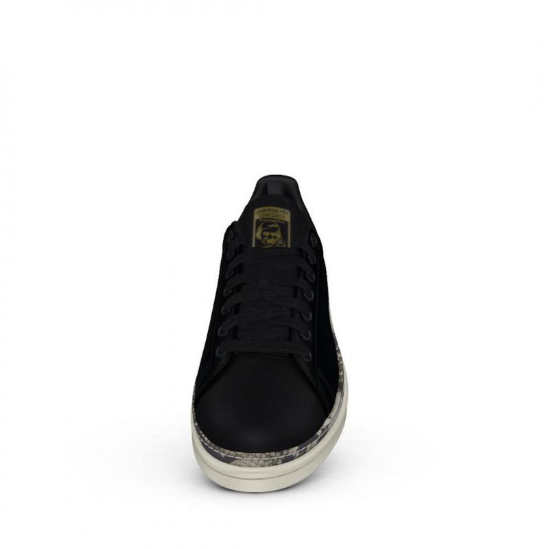 Zapatilla Adidas Originals Stan Smith New Bold - Negro - ZAPATOS Adidas Mujer