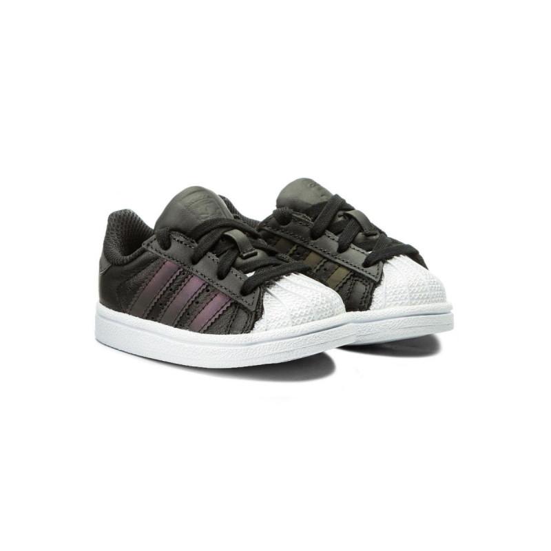 Adidas Originals Superstar Sneaker - Black - Baby - Adidas - The Bradery