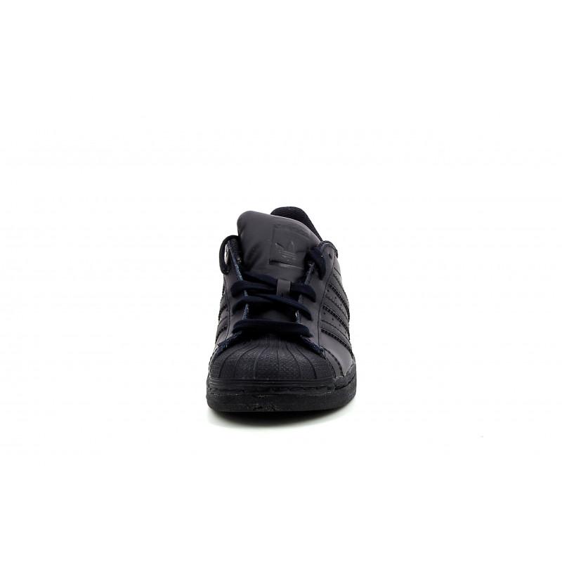 Adidas Originals Superstar Sneaker - Black - Child - Adidas - The Bradery