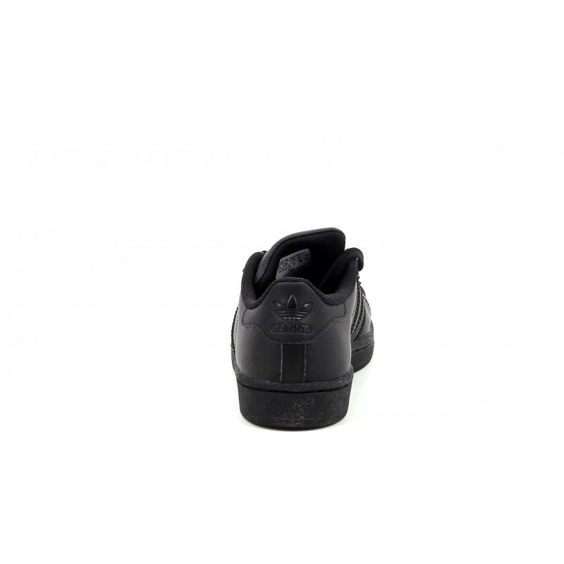 Adidas Originals Superstar Sneaker - Black - Child - Adidas - The Bradery