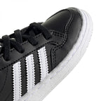 Basket Adidas Originals Team Court - Noir - Bébé - Adidas - The Bradery