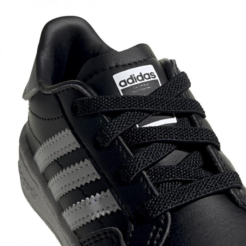 Zapatilla Adidas Originals Team Court - Negro - Bebé - Adidas - The Bradery