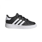 Basket Adidas Originals Team Court - Noir - Bébé - Adidas - The Bradery