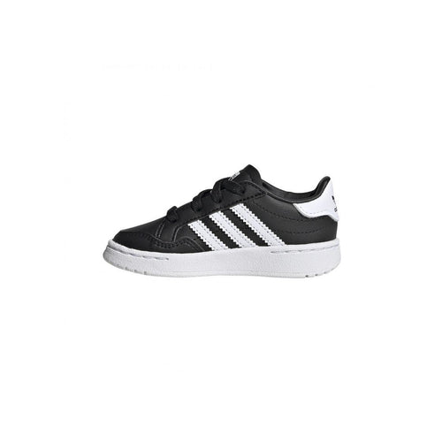 Basket Adidas Originals Team Court - Noir - Bébé - Adidas - The Bradery