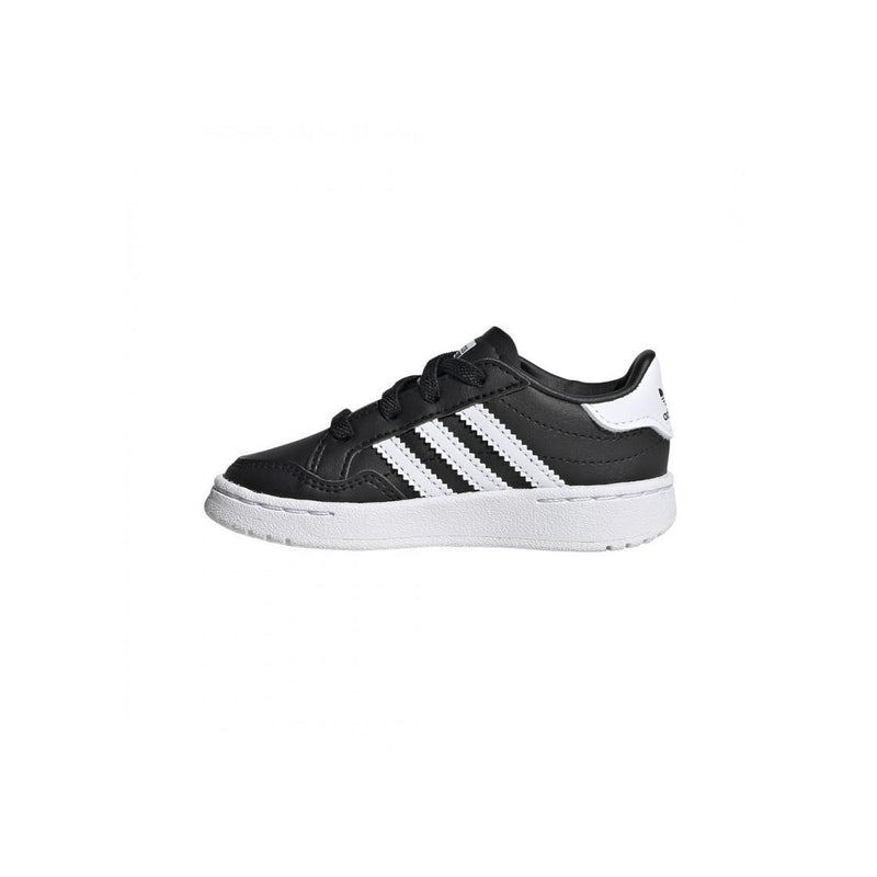 Zapatilla Adidas Originals Team Court - Negro - Bebé - Adidas - The Bradery