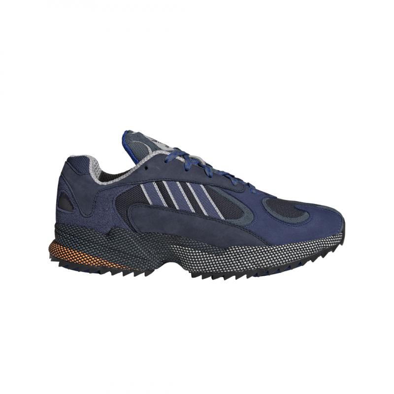 Basket Adidas Originals Yung-1 - Bleu - Homme CHAUSSURE Adidas