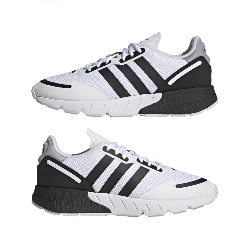 Adidas Originals Zx 1K Boost Sneaker - White - Men - Adidas - The Bradery