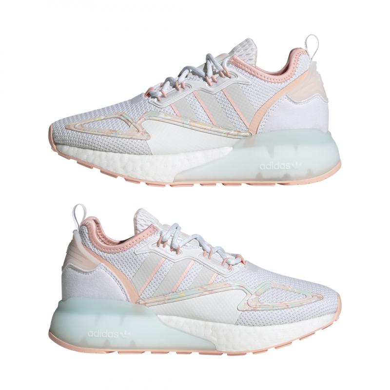 Basket Adidas Originals Zx 2K Boost - Blanc - Femme - Adidas - The Bradery