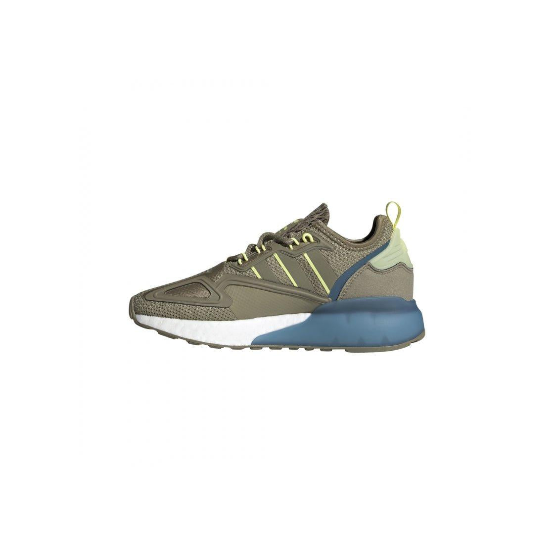 Basket Adidas Originals Zx 2K Boost - Kaki - Femme - Adidas - The Bradery