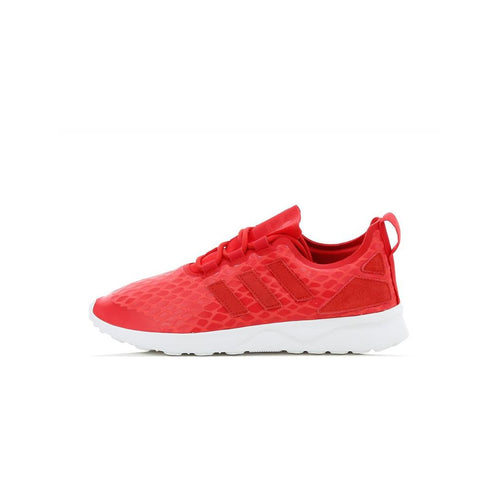 Basket Adidas Originals Zx Flux Adv Verve - Rouge - Femme CHAUSSURE Adidas