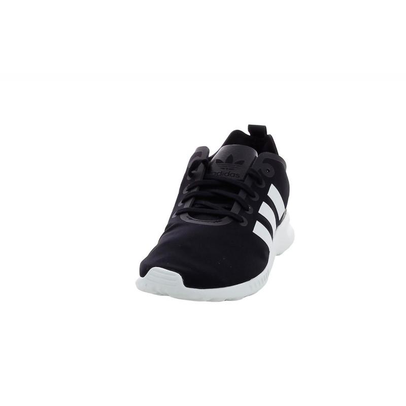 Adidas Originals Zx Flux Smooth Sneaker - Black - Women Adidas SHOES