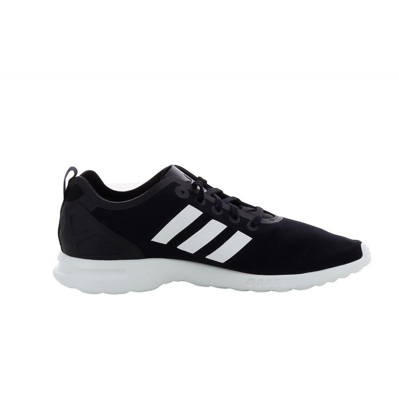 Adidas Originals Zx Flux Smooth Sneaker - Black - Women Adidas SHOES