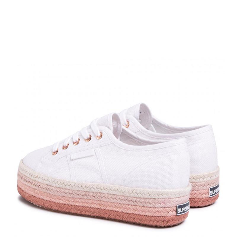 Basket Cotcoloropew - Blanc - Superga - Superga1 - The Bradery