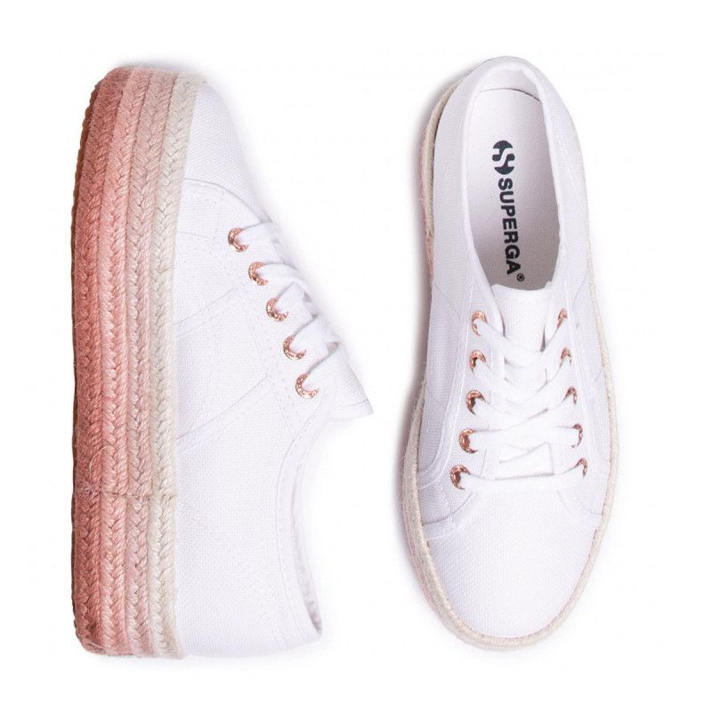 Superga - Superga 2790-Cotcoloropew Basket - Blanc - Superga Woman Man