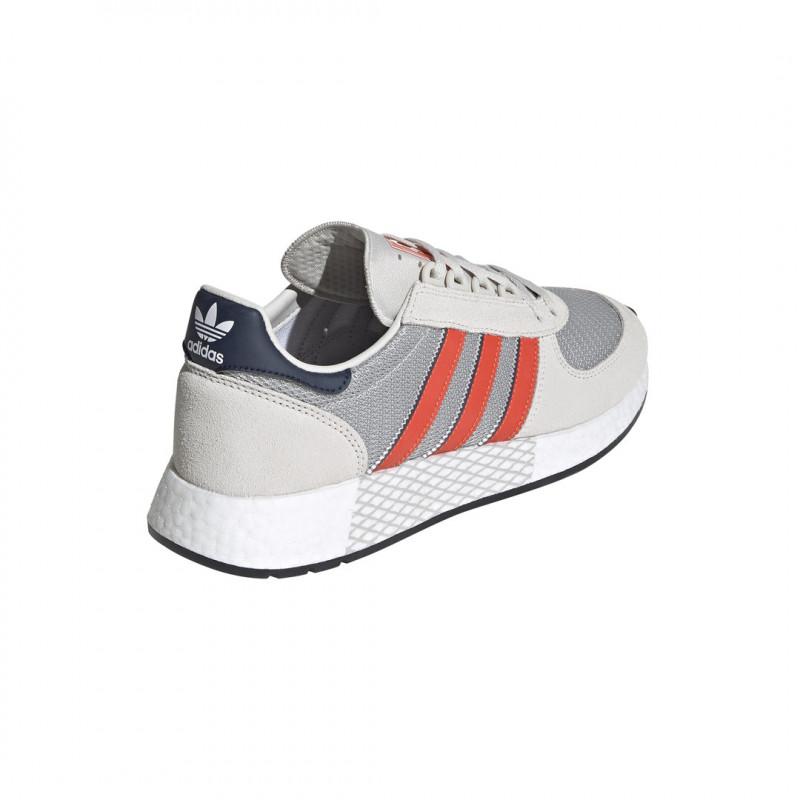 Adidas Originals Marathon Tech Sneakers - Gray - Men - Adidas - The Bradery