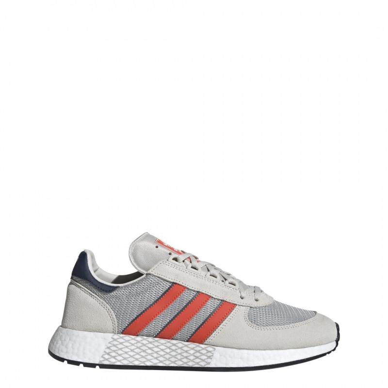 Adidas Originals Marathon Tech Sneakers - Gray - Men - Adidas - The Bradery