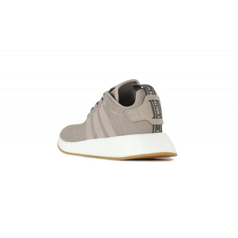 Zapatillas Adidas Originals Nmd R2 Gris / Blanco - Hombre - Adidas - The Bradery