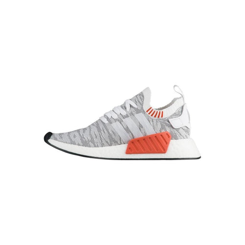 Zapatillas Adidas Originals Nmd R2 Primeknit Gris / Blanco - Hombres - Adidas - The Bradery