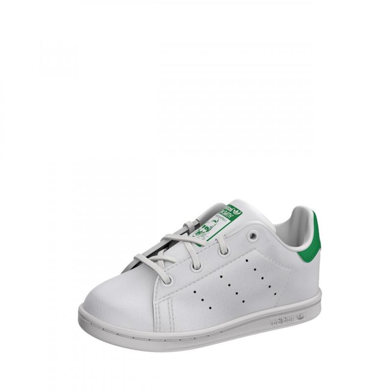 Adidas Originals Stan Smith TD Blanco / Verde Zapatillas - Niños - Adidas1 - The Bradery