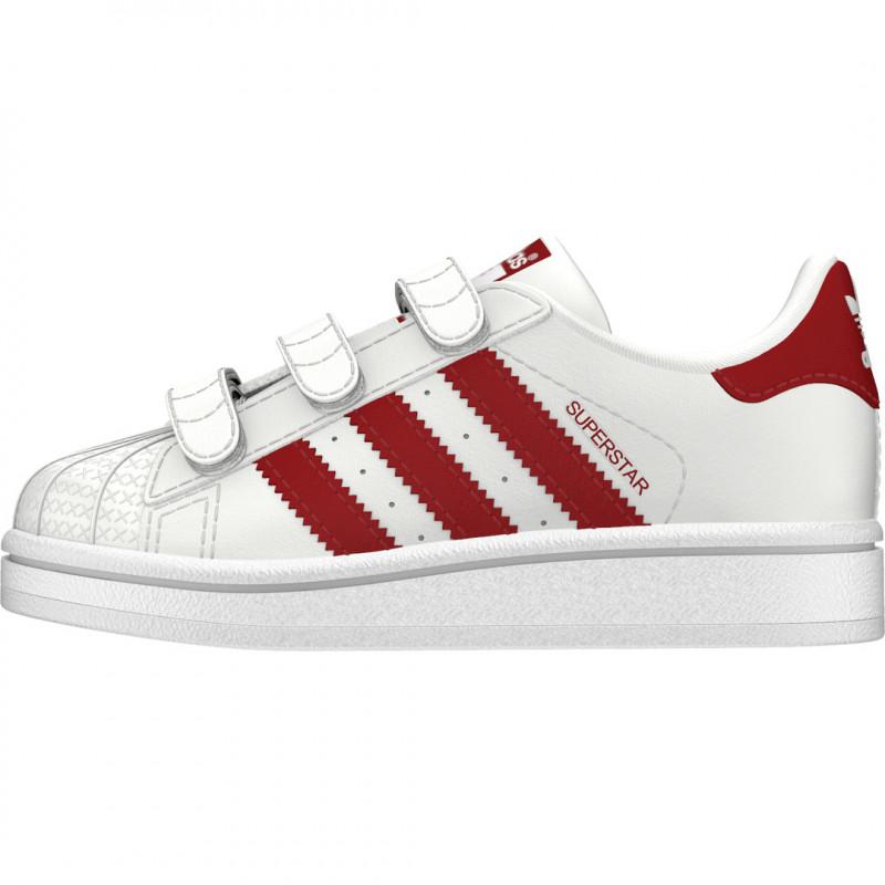 Baskets Adidas Originals Superstar Cf - Blanc - Bébé - Adidas - The Bradery