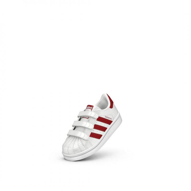 Baskets Adidas Originals Superstar Cf - Blanc - Bébé - Adidas - The Bradery