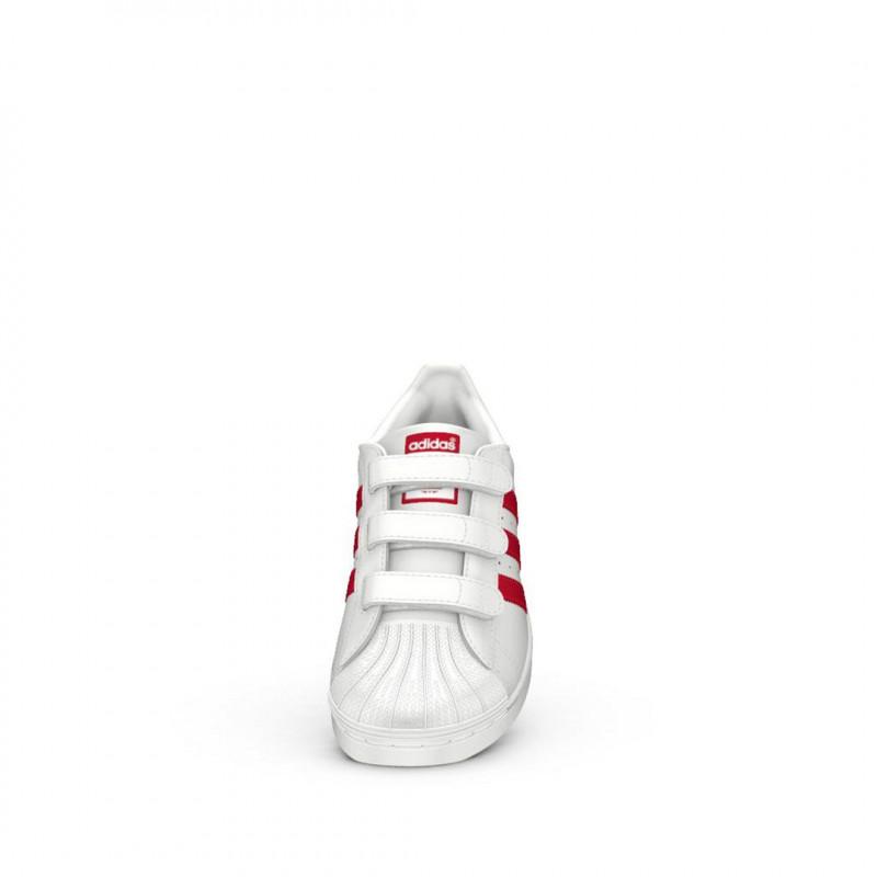 Baskets Adidas Originals Superstar Cf C - Blanc - Enfant - Adidas - The Bradery