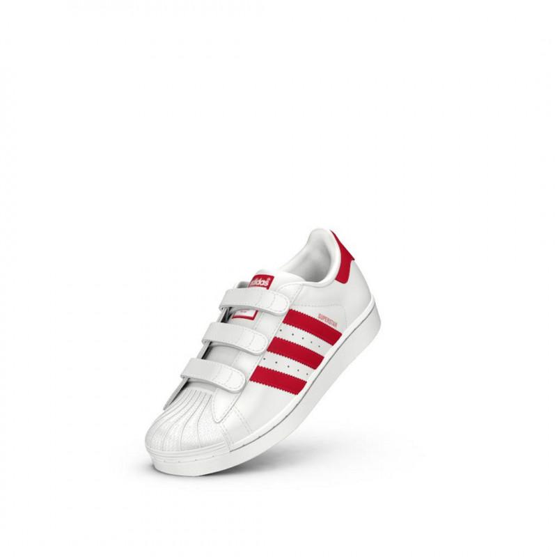 Baskets Adidas Originals Superstar Cf C - Blanc - Enfant - Adidas - The Bradery